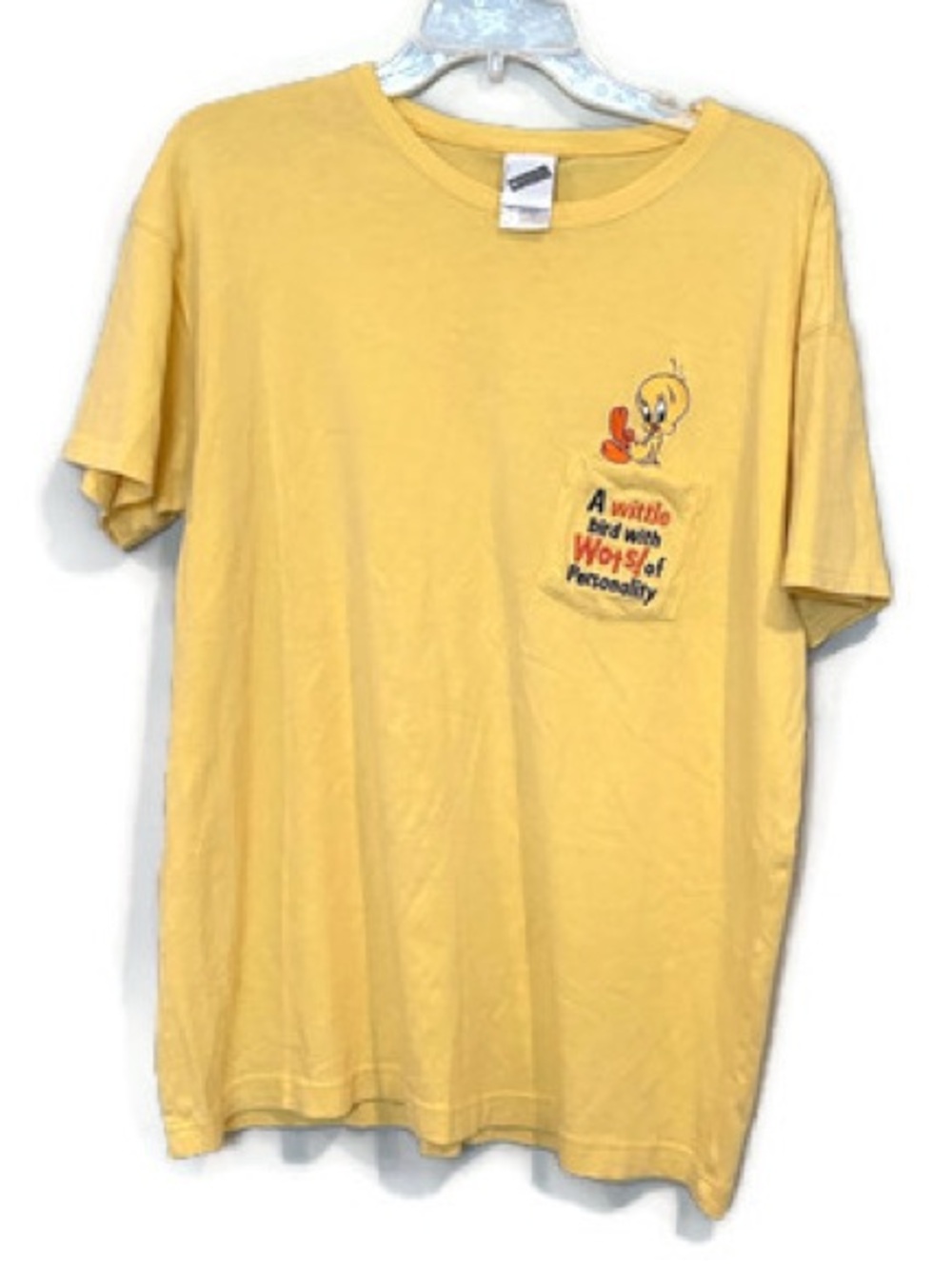 Vintage Tweety Bird Tee Warner Bros. Studio Store Embroidered 2000 Y2K T-shirt